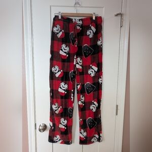 Star Wars Christmas Darth Vader Storm Trooper Red and Black Pajama Pants